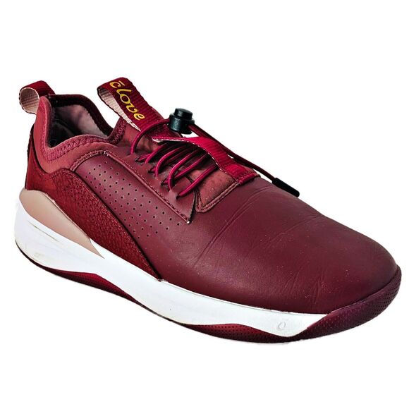 Clove Classic Healthcare Nursing Shoes Size 7 Burgundy Sneakers Comfort Slip On - Picture 1 of 8